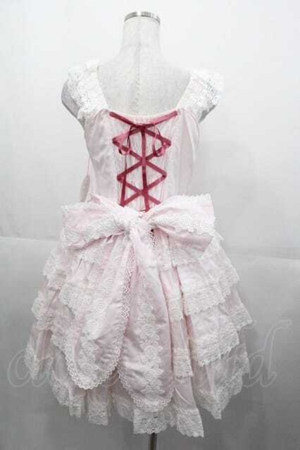 画像2: BABY,THE STARS SHINE BRIGHT / エリザベスジャンパースカート  ピンク I-25-11-04-045-BA-OP-SA-ZI (2)