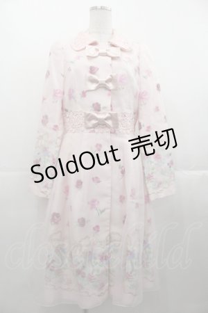 画像: JESUS DIAMANTE / ミス・ディアマンテバルドーコート 40 ピンク I-25-11-07-041-JE-CO-SA-ZI