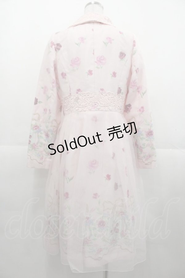 画像2: JESUS DIAMANTE / ミス・ディアマンテバルドーコート 40 ピンク I-25-11-07-041-JE-CO-SA-ZI (2)