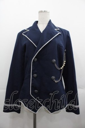 画像: ALICE and the PIRATES / パイピングジャケット  ネイビー I-25-11-07-046-PA-JA-SA-ZI