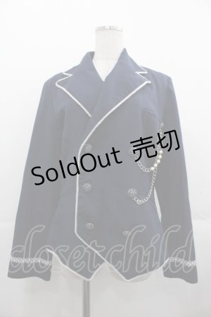 画像: ALICE and the PIRATES / パイピングジャケット  ネイビー I-25-11-07-046-PA-JA-SA-ZI