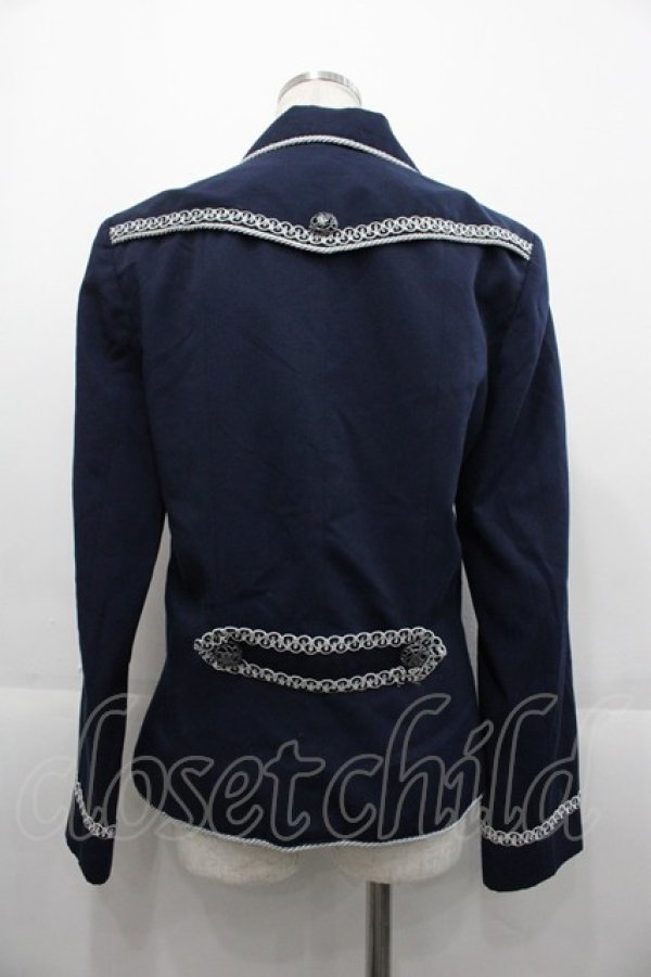 画像2: ALICE and the PIRATES / パイピングジャケット  ネイビー I-25-11-07-046-PA-JA-SA-ZI (2)