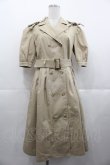 画像1: MILK / トレンチDress  トレンチベージュ I-25-11-07-047-ML-CO-SA-ZI (1)