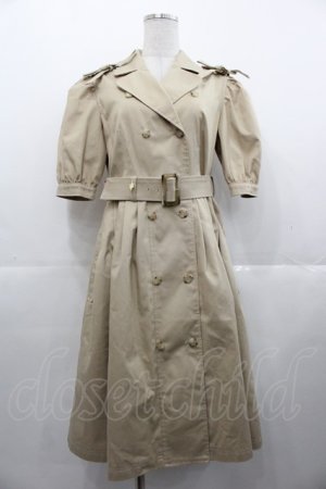 画像: MILK / トレンチDress  トレンチベージュ I-25-11-07-047-ML-CO-SA-ZI