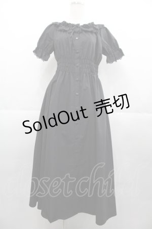 画像: Moi-meme-Moitie / 2025 Summer Special Setのワンピース  黒 I-25-11-07-064-MO-OP-SA-ZI