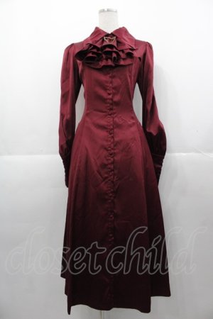 画像: ATELIER PIERROT / “Narcissus” ロングワンピース  ボルドー I-25-11-07-067-EL-OP-SA-ZI