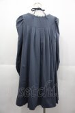 画像2: Sheglit / クロスリボンフレアーワンピース  ダブルブルー I-25-11-07-068-EL-OP-SA-ZI (2)