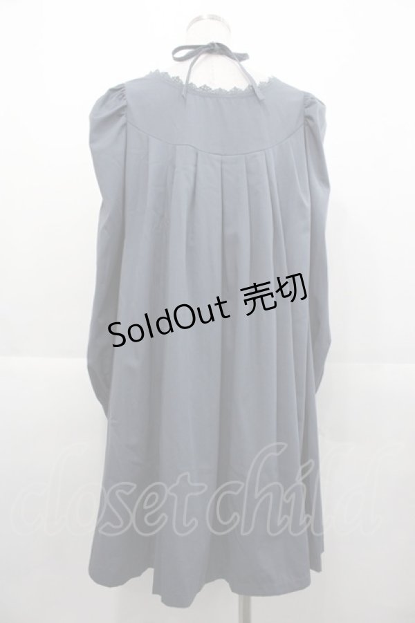 画像2: Sheglit / クロスリボンフレアーワンピース  ダブルブルー I-25-11-07-068-EL-OP-SA-ZI (2)