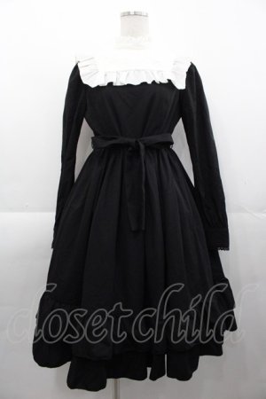 画像: Sheglit / "Harriet"フリルワンピース  黒 I-25-11-07-069-EL-OP-SA-ZI