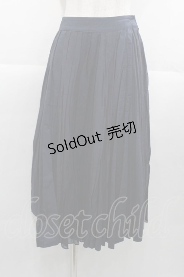 画像1: Jane Marple Dans Le Salon / フレアスカート  ネイビー I-25-11-07-076-JM-SK-SA-ZI (1)