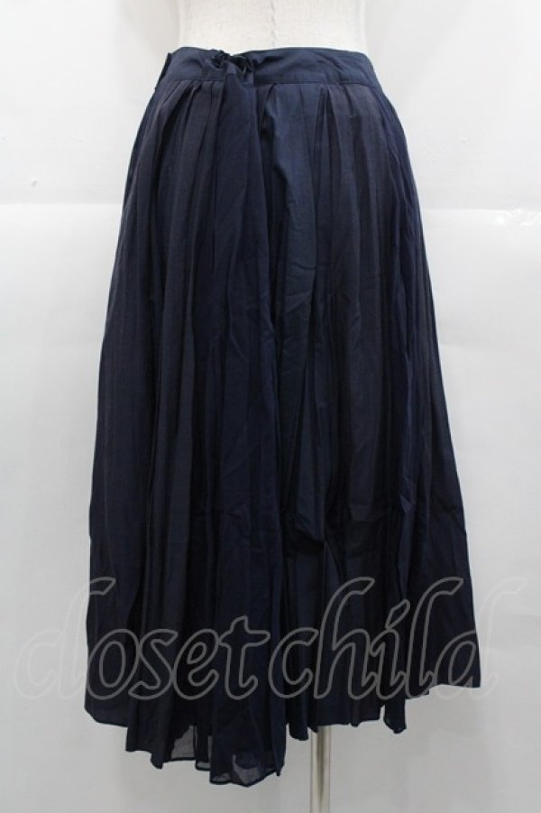 画像2: Jane Marple Dans Le Salon / フレアスカート  ネイビー I-25-11-07-076-JM-SK-SA-ZI (2)