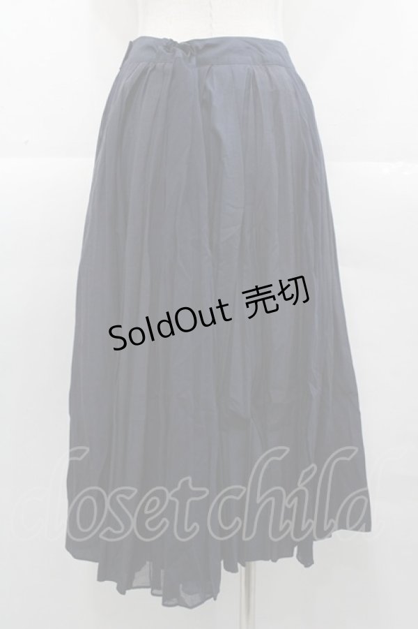 画像2: Jane Marple Dans Le Salon / フレアスカート  ネイビー I-25-11-07-076-JM-SK-SA-ZI (2)