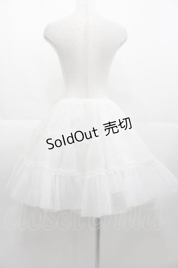 画像2: LOLITAその他(お買取対象外) / オリジナルパニエ  白 I-25-11-07-083-LO-SK-SA-ZI (2)