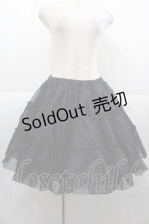 画像: LOLITAその他(お買取対象外) / オリジナルパニエ  黒 I-25-11-07-084-LO-SK-SA-ZI