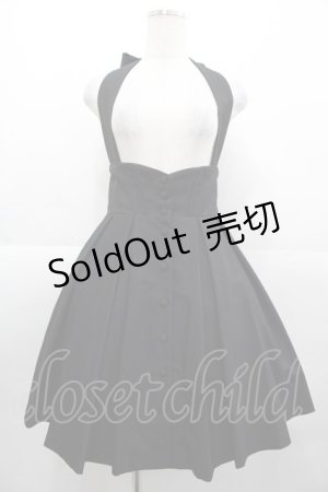 画像: Sheglit / ハイウエストサス付きスカート  黒 I-25-11-07-087-EL-SK-SA-ZI