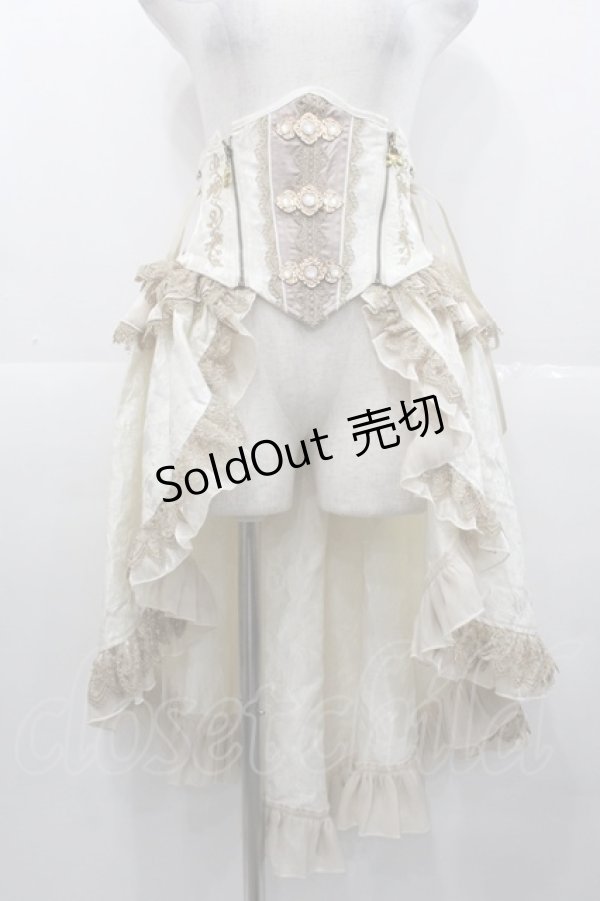 画像1: Hoshibako Works / ベル・エピヌ コルセット  アイボリー I-25-11-07-092-LO-SK-SA-ZI (1)