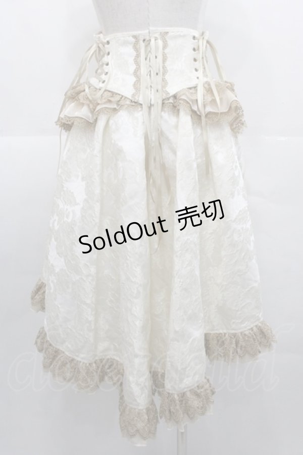 画像2: Hoshibako Works / ベル・エピヌ コルセット  アイボリー I-25-11-07-092-LO-SK-SA-ZI (2)