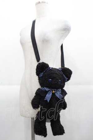 画像: BABY,THE STARS SHINE BRIGHT / ねこくみゃポシェット  黒Ｘ青 I-25-11-07-094-BA-BG-SA-ZI