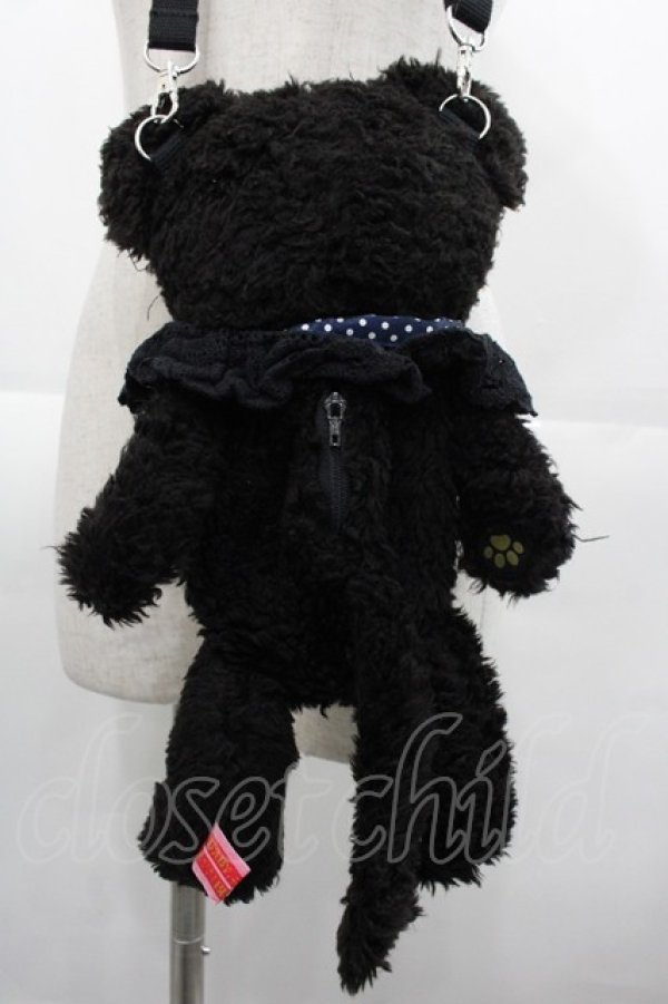 BABY,THE STARS SHINE BRIGHT / ねこくみゃポシェット 黒X青 I-25-11