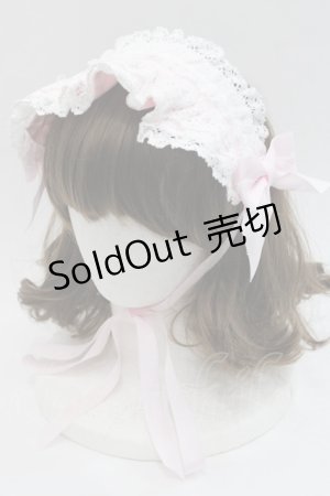 画像: BABY,THE STARS SHINE BRIGHT / Creamy Ribbonヘッドドレス  ピンク I-25-11-07-108-BA-AC-SA-ZI