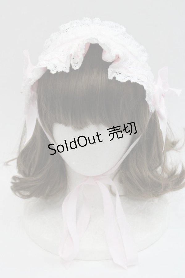 画像2: BABY,THE STARS SHINE BRIGHT / Creamy Ribbonヘッドドレス  ピンク I-25-11-07-108-BA-AC-SA-ZI (2)