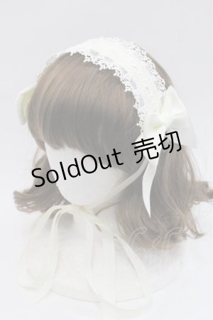 画像: ALICE and the PIRATES / アミィヘッドドレス  生成り I-25-11-07-109-PA-AC-SA-ZI