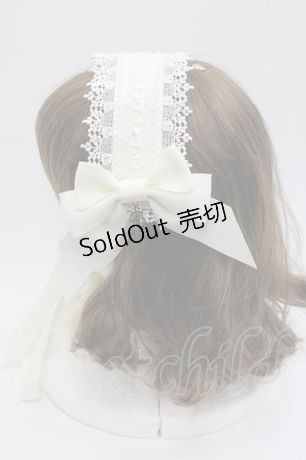 画像3: ALICE and the PIRATES / アミィヘッドドレス  生成り I-25-11-07-109-PA-AC-SA-ZI (3)