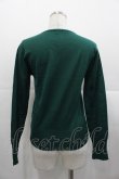 画像2: Jane Marple / Keyモチーフのカーディガン  グリーン I-25-11-07-010-JM-TO-SA-ZI (2)