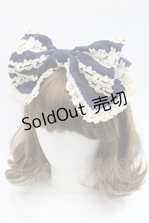 画像: BABY,THE STARS SHINE BRIGHT / キャメロンカチューシャ  ネイビーＸ生成り I-25-11-07-112-BA-ZA-SA-ZI