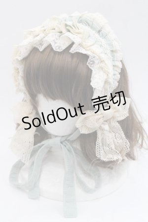 画像: Hoshibako Works / リボンフローラヘッドドレス  ミント I-25-11-07-114-LO-AC-SA-ZI