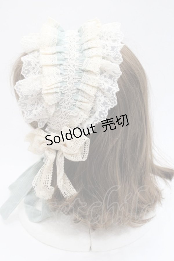 画像3: Hoshibako Works / リボンフローラヘッドドレス  ミント I-25-11-07-114-LO-AC-SA-ZI (3)