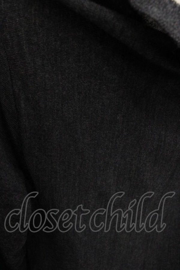 画像3: Jane Marple Dans Le Salon / ドレープニットカーディガン  グレー I-25-11-07-013-JM-TO-SA-ZI (3)