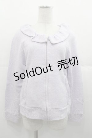 画像: Emily Temple cute / ガーゼ裏毛ブルゾン  ラベンダー I-25-11-07-015-ET-JA-SA-ZI