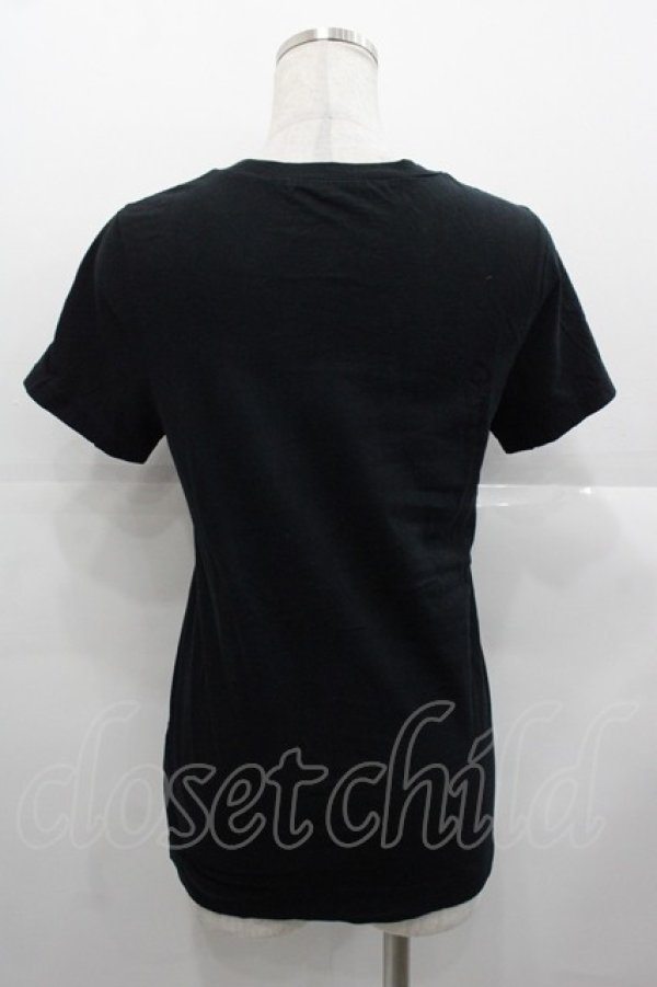 画像2: Jane Marple Dans Le Salon / クラウンTシャツ  黒 I-25-11-07-018-JM-TO-SA-ZI (2)