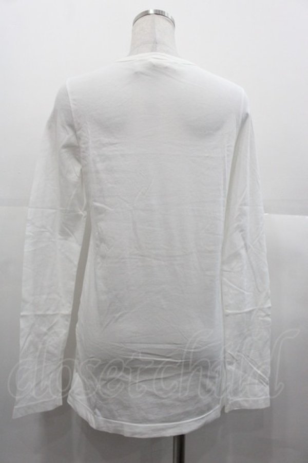 画像2: Jane Marple / 25THカットソー  白Ｘ紺 I-25-11-07-019-JM-TO-SA-ZI (2)