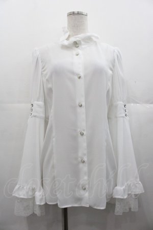 画像: MIHO MATSUDA / ブラウス・フィルモ L 白 I-25-11-07-023-GO-BL-SA-ZI