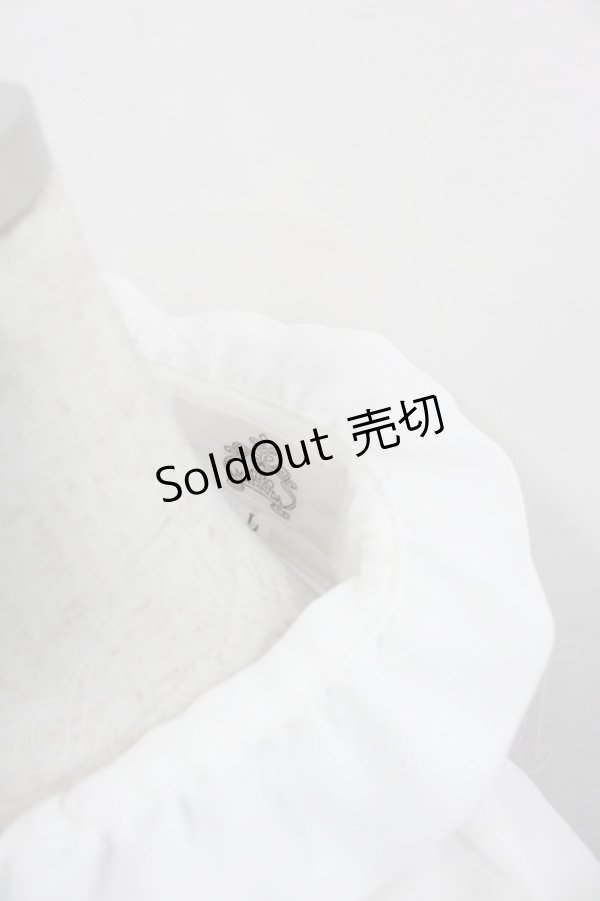 画像3: MIHO MATSUDA / ブラウス・フィルモ L 白 I-25-11-07-023-GO-BL-SA-ZI (3)