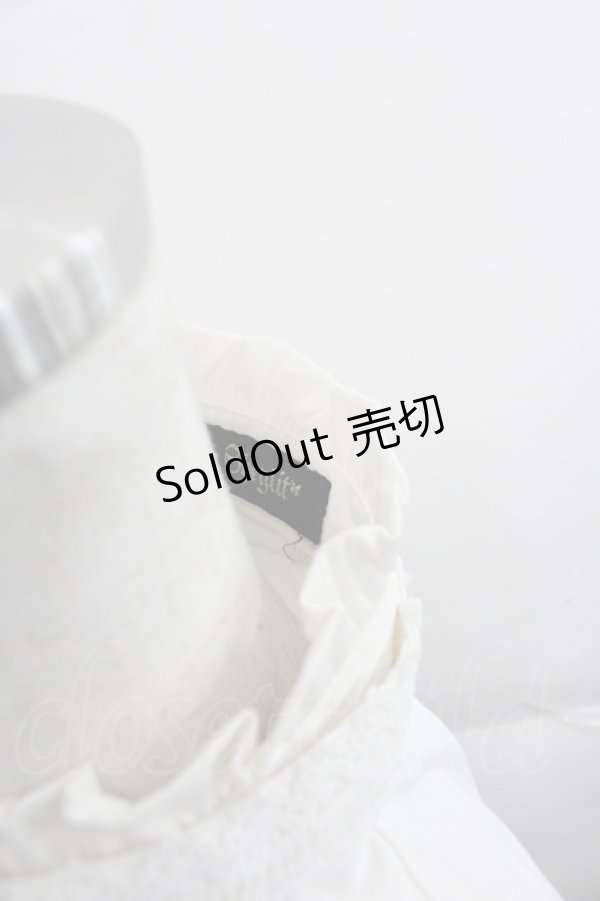 画像3: Sheglit / Beatrixケープブラウス  白 I-25-11-07-026-EL-BL-SA-ZI (3)