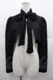 画像1: Sheglit / "Earl Grey"クラシカルボレロ  黒 I-25-11-07-027-EL-JA-SA-ZI (1)
