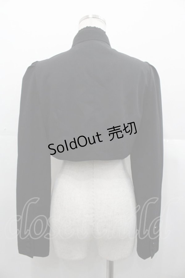 画像2: Sheglit / "Earl Grey"クラシカルボレロ  黒 I-25-11-07-027-EL-JA-SA-ZI (2)