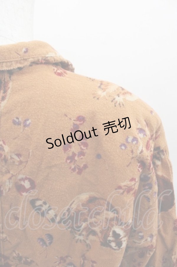 画像3: NATURE TRAIL / あらいぐまプリントシャツ  ブラウン I-25-11-07-031-LO-BL-SA-ZI (3)