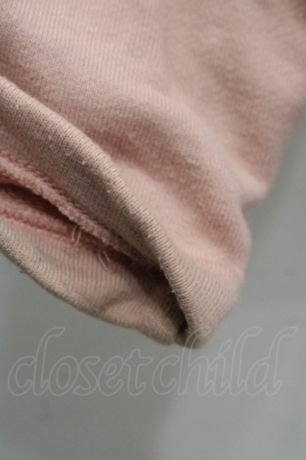 画像4: PINK HOUSE / オーバーオールくまさん刺繍ゼッケンカーディガン L ピンク I-25-11-07-034-LO-TO-SA-ZI (4)
