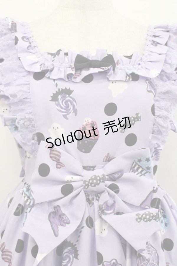 画像3: Angelic Pretty / Happy Treat Partyジャンパースカート  ラベンダー I-25-11-12-026-AP-OP-SA-ZI (3)