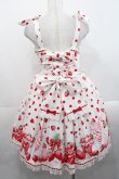 画像2: Angelic Pretty / Milky Berryジャンパースカート  白 I-25-11-12-027-AP-OP-SA-ZI (2)