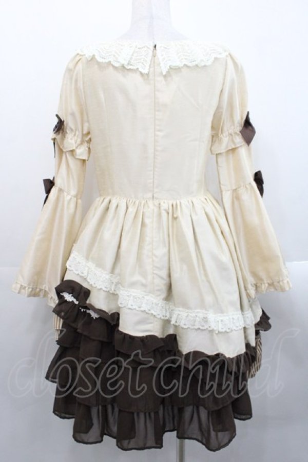 画像9: ALICE and the PIRATES / Milky Rail Train ネルラドレスセット  ブラウン I-25-11-12-032-PA-OP-SA-ZI (9)