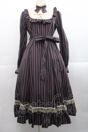 画像: Victorian maiden / クラシカルドールロングドレス  ネイビー I-25-11-12-037-CL-OP-SA-ZI