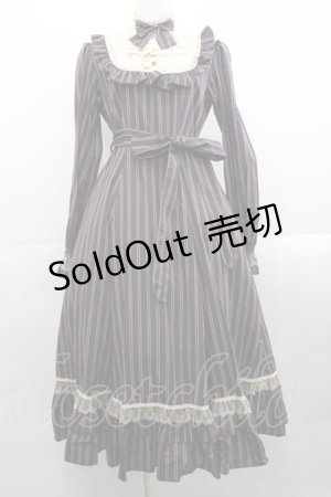 画像: Victorian maiden / クラシカルドールロングドレス  ネイビー I-25-11-12-037-CL-OP-SA-ZI