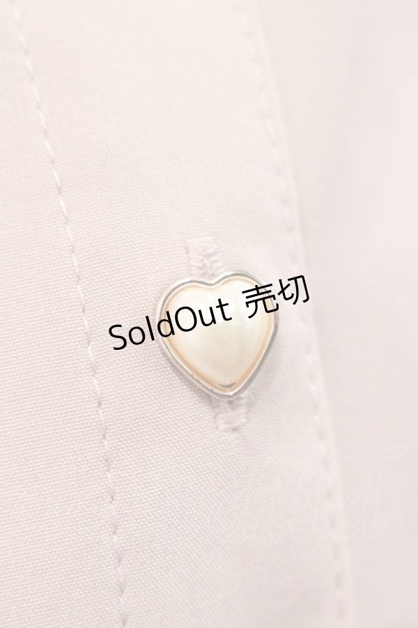 画像4: Lovely Tency / TT*リボンタイツキレースブラウス M 淡桃 I-25-11-12-006-LO-BL-SA-ZI (4)