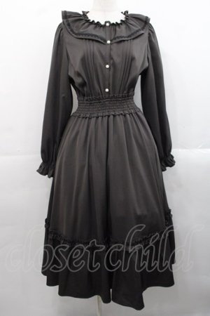 画像: m petit by misako / ワンピース L ブラウン I-25-11-12-048-LO-OP-SA-ZI