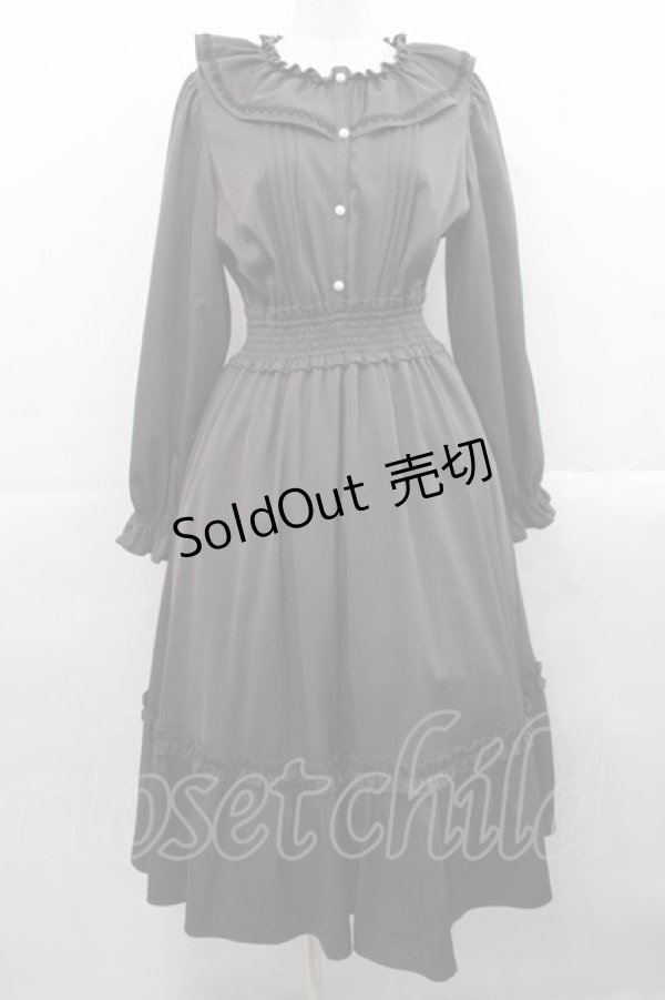 画像1: m petit by misako / ワンピース L ブラウン I-25-11-12-048-LO-OP-SA-ZI (1)